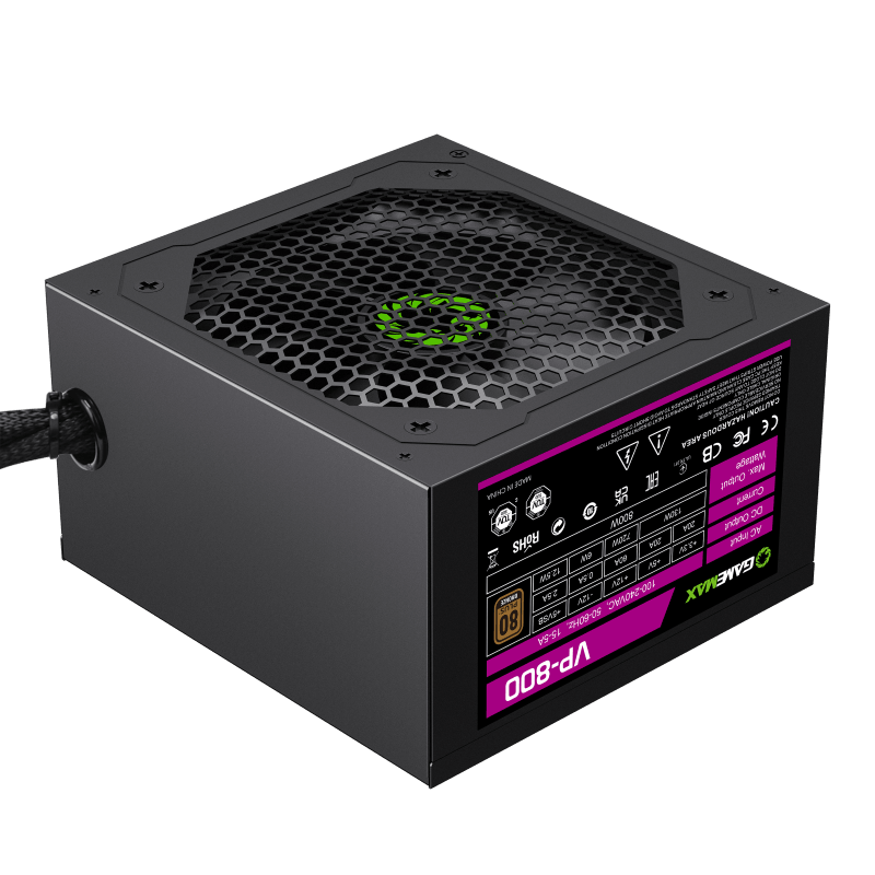 GAMEMAX VP-800 85+ Bronze Power Supply GAMEMAX VP-800 85+ Bronze Power Supply